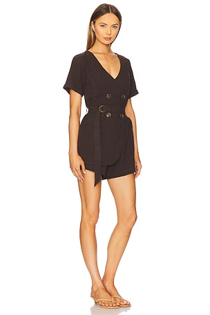 HEARTLOOM Parina Romper in Brown