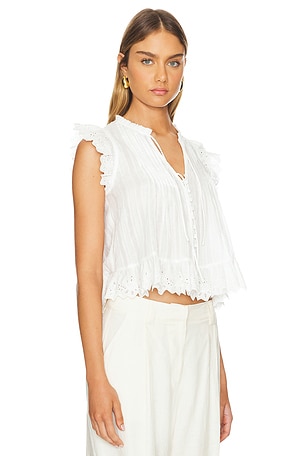 HEARTLOOM Arienne Top in Ivory