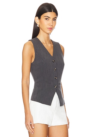 HEARTLOOM Celina Vest in Grey