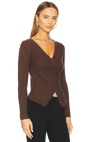 HEARTLOOM Robbie Top in Brown