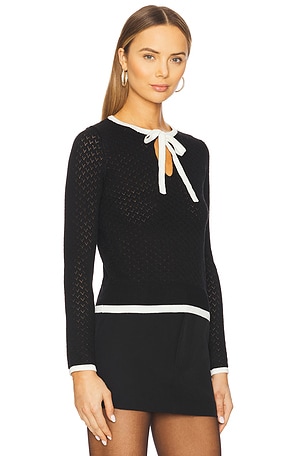 HEARTLOOM Dorothy Top in Black