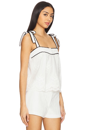 HEARTLOOM Miena Top in White