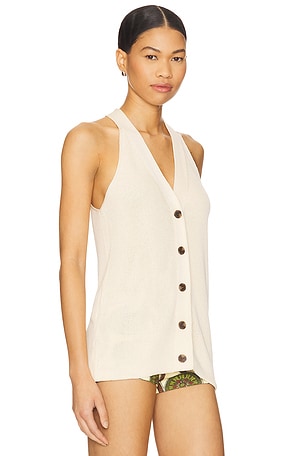 HEARTLOOM Kei Vest in Cream