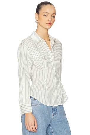 HEARTLOOM Darling Shirt in Ivory. Size XS. Also