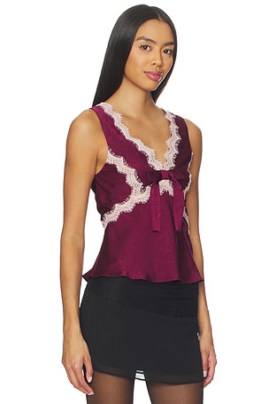 HEARTLOOM Cheryl Top in Red