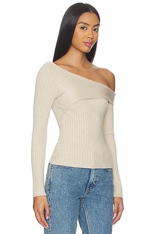 HEARTLOOM Finley Top in Neutral. Size XS. Also