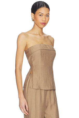 HEARTLOOM Anne Top in Brown