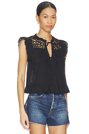 HEARTLOOM Rayna Top in Black