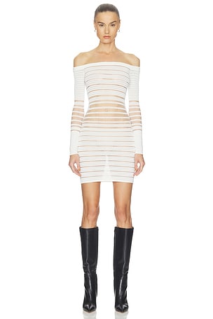 Veiled Mini Dress HAELO