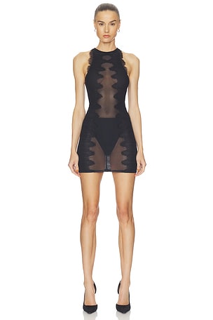 Wave Lace Mini Dress HAELO