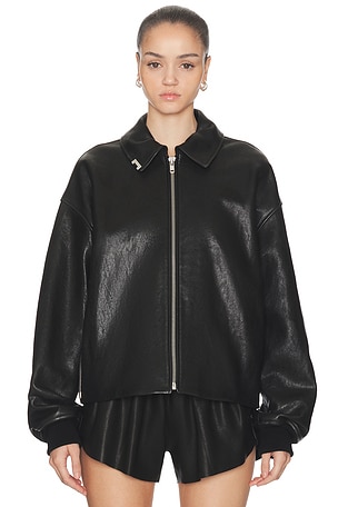 HAELO Wrap Flight Bomber in Black