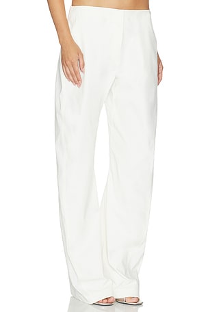 HAELO PANTALON PARACHUTE TWIST PANT en Blanc