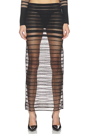 Veiled Maxi Skirt HAELO