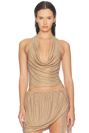 Cowl Halter Top HAELO