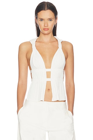 Pleated Panel Top HAELO