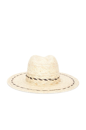 Hemlock Hat Co Hermosa Fedora Hat in Cream