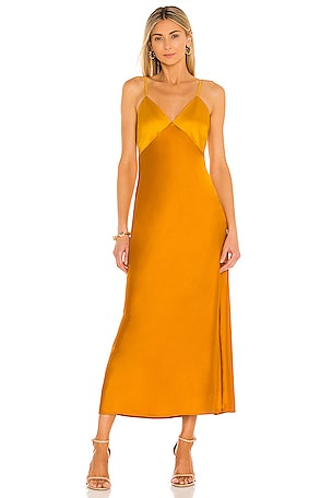 hansen and gretel orange dress Hansen & Gretel | Amaris Dress