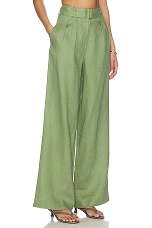 HEVRON Alina Pant in Sage