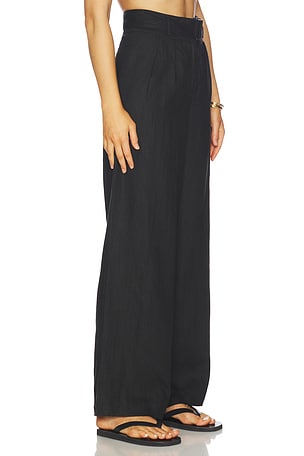 HEVRON Alina Pant in Black