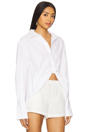 HEVRON Paola Top in White. Size XL. Also