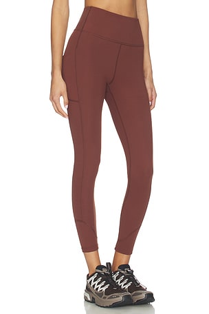 Halfdays Kara 7/8 Legging in Brown