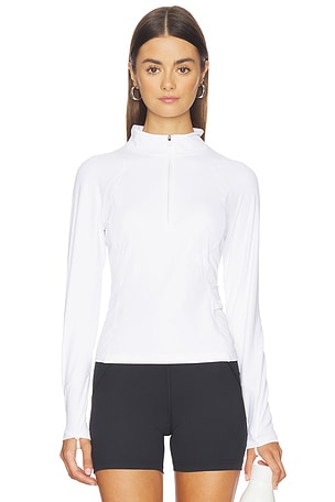 Julie Ribbed 1/4 Zip Top Halfdays