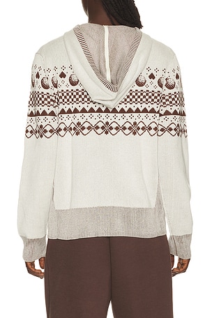 HEAD Golf Knit Zip Hoodie in Grey