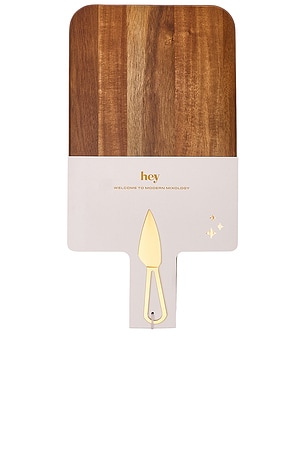 The Garth Cheese Board & Knife Set Here's How