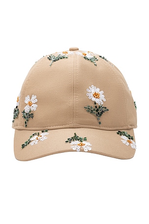 Flowers Beaded 6 Panel Cap Honor The Gift