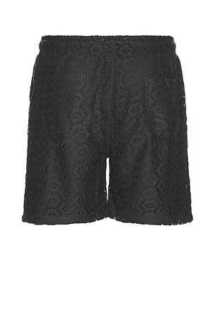 Honor the gift crochet shorts en color negro