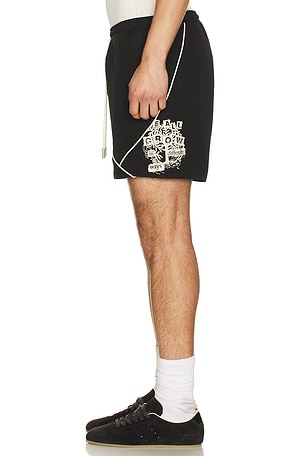Honor The Gift Growth Track Short in Black. Size XXL/2X. Also