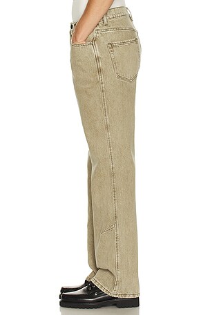 Honor The Gift Washed Twill Jean in Taupe. Size 38. Also