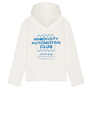 Honor The Gift Speedbike Hoodie in White
