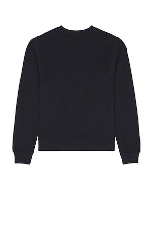 Honor The Gift Track Crew Neck Sweatshirt in Navy