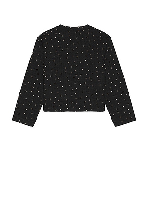 Honor The Gift Beaded Cardigan in Black