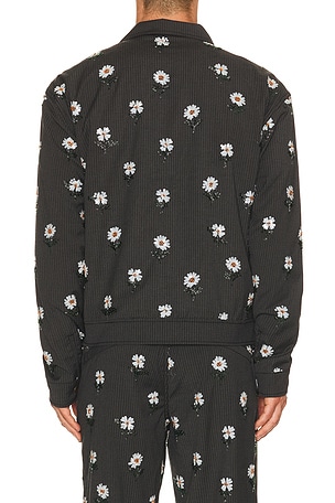 Honor The Gift Flowers Beaded Jacket in Grey