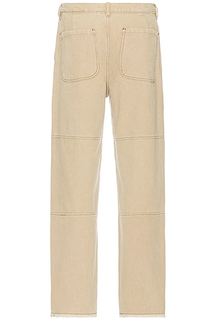 Honor The Gift Washed Canvas Pant in Beige