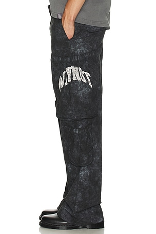 Honor The Gift Twill Cargo Wide Leg in Black