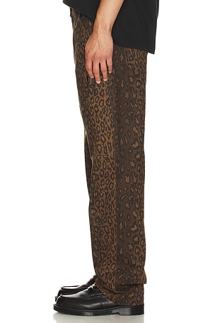Honor The Gift Novelty Cord Pant in Brown