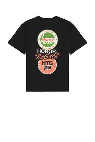 Honor The Gift Auto Tee in Black