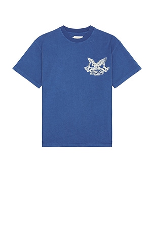 Honor The Gift Vintage Oil Tee in Blue
