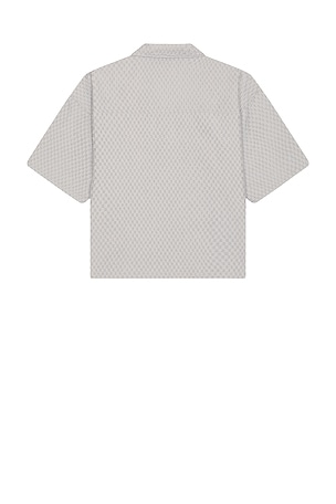 Honor The Gift Quarter Zip Polo in Light Grey