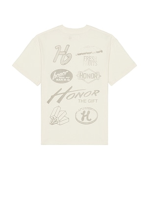 Honor The Gift Annual Block Party Tee in Beige