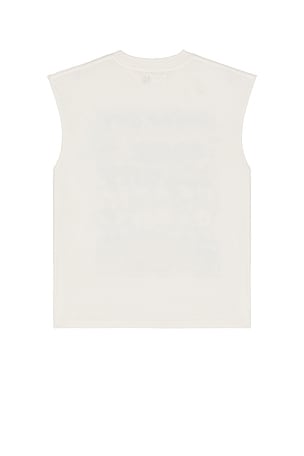 Honor The Gift Block Party Cut Off Tee in White