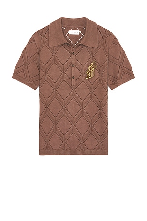 Diamond Knit Polo Honor The Gift