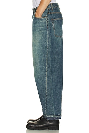 Helmut Lang Cocoon Jean in Blue. Size 34. Also