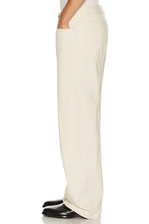 Helmut Lang Ski Jean in Ivory