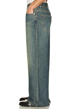 Helmut lang denim destroyed en color azul