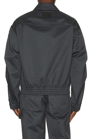 Helmut Lang Shirt Bomber in Slate
