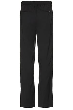 Helmut Lang Relaxed Trouser in Black in Black